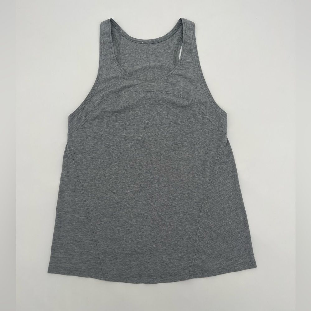 Lululemon Grey Razorback - Picture 3 of 7